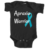 Apraxia Warrior Onesie Bodysuit - Choose Color - Sunshine and Spoons Shop