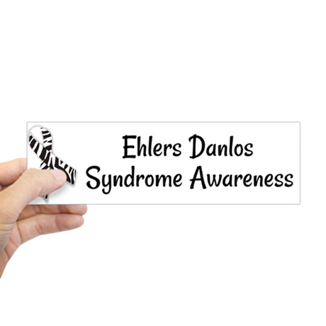 Ehlers Danlos Syndrome Awareness Bumper Sticker - Sunshine and Spoons Shop