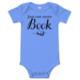 Just One More Book Baby Bodysuit