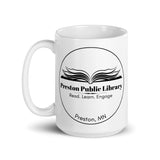 Preston Library Logo Mug