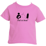 Fed Is Best Tube Feeding Breastfeeding Kids' Shirt - Choose Color - Sunshine and Spoons Shop