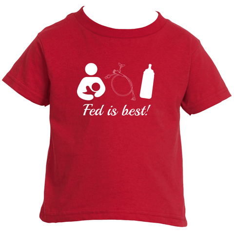 Fed Is Best Tube Feeding Breastfeeding Onesie Bodysuit - Choose Color –  Sunshine and Spoons Shop