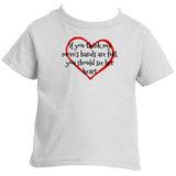 If You Think My Mom's Hands are Full, You Should See Her Heart Kids' Shirt - Choose Color - Sunshine and Spoons Shop