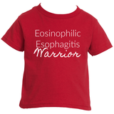 Eosinophilic Esophagitis Warrior EoE EE Kids' Shirt - Choose Color - Sunshine and Spoons Shop