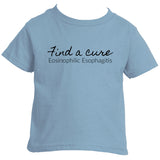 Find a Cure Eosinophilic Esophagitis EoE EE Kids' Shirt - Choose Color - Sunshine and Spoons Shop