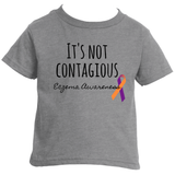 It's Not Contagious! Eczema Awareness Kids' Shirt - Choose Color - Sunshine and Spoons Shop