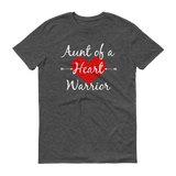 Aunt of a Heart Warrior CHD Heart Defect Unisex Shirt - Choose Color - Sunshine and Spoons Shop
