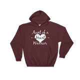 Aunt of a Heart Warrior CHD Heart Defect Hoodie Sweatshirt - Choose Color - Sunshine and Spoons Shop