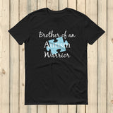Brother of an Autism Warrior Awareness Puzzle Piece Unisex Shirt - Choose Color - Sunshine and Spoons Shop