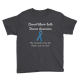 Charcot Marie Tooth Disease Awareness Kid's Shirt - Choose Color - Sunshine and Spoons Shop