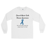 Charcot Marie Tooth Disease Awareness Long Sleeved Unisex Shirt - Choose Color - Sunshine and Spoons Shop