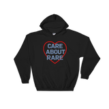 Care About Rare Disease Hoodie Sweatshirt - Choose Color - Sunshine and Spoons Shop