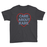 Care About Rare Disease Kids' Shirt - Choose Color - Sunshine and Spoons Shop