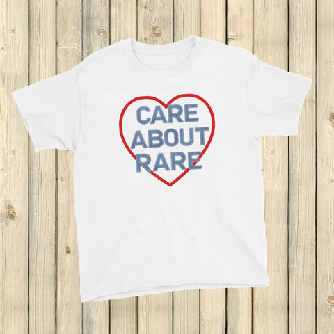 Care About Rare Disease Kids' Shirt - Choose Color - Sunshine and Spoons Shop