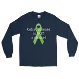 Celiac Disease is Not a Choice Unisex Long Sleeved Shirt - Choose Color - Sunshine and Spoons Shop