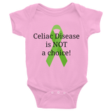 Celiac Disease is Not a Choice Onesie Bodysuit - Choose Color - Sunshine and Spoons Shop