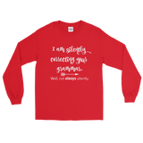 I'm Not So Silently Correcting Your Grammar Unisex Long Sleeved Shirt - Choose Color - Sunshine and Spoons Shop
