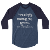I'm Not So Silently Correcting Your Grammar 3/4 Sleeve Unisex Raglan - Choose Color - Sunshine and Spoons Shop