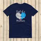 Dad of a Type 1 Diabetes Warrior T1D Unisex Shirt - Choose Color - Sunshine and Spoons Shop