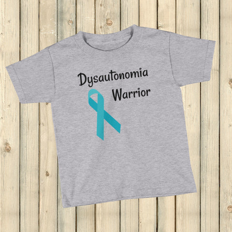Dysautonomia Warrior POTS Awareness Kids' Shirt - Choose Color - Sunshine and Spoons Shop