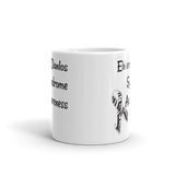 Ehlers Danlos Syndrome EDS Awareness Coffee Tea Mug - Choose Size - Sunshine and Spoons Shop