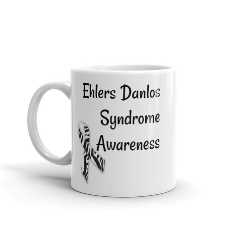 Ehlers Danlos Syndrome EDS Awareness Coffee Tea Mug - Choose Size - Sunshine and Spoons Shop