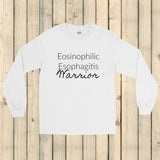 Eosinophilic Esophagitis Warrior EoE EE Unisex Long Sleeved Shirt - Choose Color - Sunshine and Spoons Shop