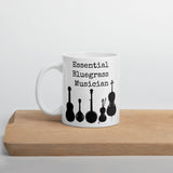 Essential Bluegrass Musician Coffee Tea Mug - Choose Size