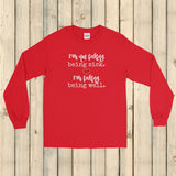 I'm Not Faking Being Sick, I'm Faking Being Well Spoonie Unisex Long Sleeved Shirt - Choose Color - Sunshine and Spoons Shop