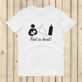 Fed Is Best Tube Feeding Breastfeeding Unisex Shirt - Choose Color - Sunshine and Spoons Shop