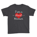 I am a Heart Warrior CHD Heart Defect Kids' Shirt - Choose Color - Sunshine and Spoons Shop
