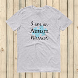 I am an Autism Warrior Awareness Puzzle Piece Unisex Shirt - Choose Color - Sunshine and Spoons Shop