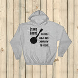 Stand Back! I Have a Banjo and I'm Not Afraid to Use It Bluegrass Hoodie Sweatshirt - Choose Color - Sunshine and Spoons Shop