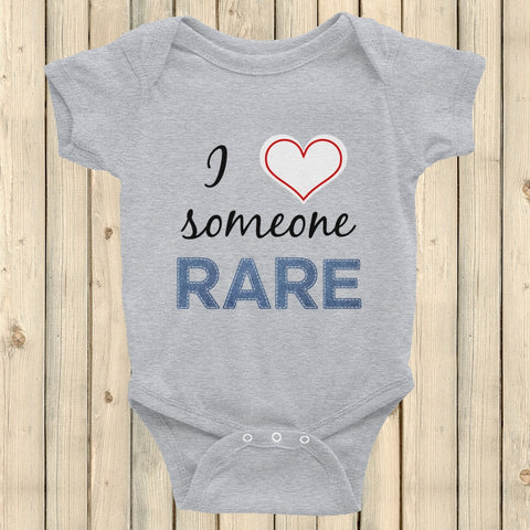 I Love Someone Rare Onesie Bodysuit - Choose Color - Sunshine and Spoons Shop