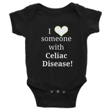I Love Someone with Celiac Disease Onesie Bodysuit - Choose Color - Sunshine and Spoons Shop
