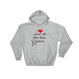 I Love Someone with Ehlers Danlos Syndrome EDS Hoodie Sweatshirt - Choose Color - Sunshine and Spoons Shop