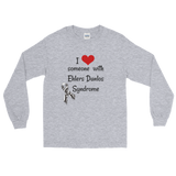 I Love Someone with Ehlers Danlos Syndrome EDS Unisex Long Sleeved Shirt - Choose Color - Sunshine and Spoons Shop
