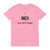 I Rock My NG Tube Feeding Tube Unisex Shirt - Choose Color - Sunshine and Spoons Shop