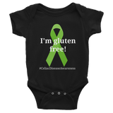 I'm Gluten Free Celiac Disease Onesie Bodysuit - Choose Color - Sunshine and Spoons Shop