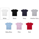 Personalized Sign Language ASL Kids' Shirt - Choose Color - Sunshine and Spoons Shop