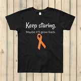 Keep Staring Maybe It'll Grow Back Limb Differences Awareness Kids' Shirt - Choose Color - Sunshine and Spoons Shop