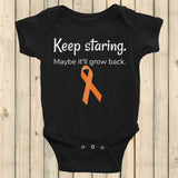 Keep Staring Maybe It'll Grow Back Limb Differences Awareness Onesie Bodysuit - Choose Color - Sunshine and Spoons Shop