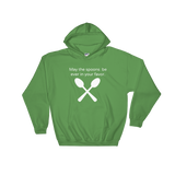 May the Spoons Be Ever in Your Favor Spoonie Hoodie Sweatshirt - Choose Color - Sunshine and Spoons Shop