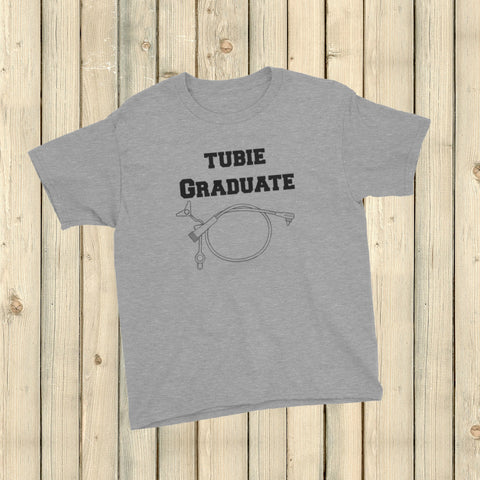 Tubie Graduate G Tube Feeding Tube Kids' Shirt - Choose Color - Sunshine and Spoons Shop