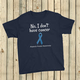 No, I Don't Have Cancer Alopecia Awareness Kids' Shirt - Choose Color - Sunshine and Spoons Shop