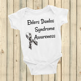Ehlers Danlos Syndrome EDS Awareness Onesie Bodysuit - Choose Color - Sunshine and Spoons Shop