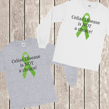 Celiac Disease is Not a Choice Unisex Long Sleeved Shirt - Choose Color - Sunshine and Spoons Shop