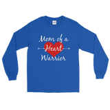Mom of a Heart Warrior CHD Heart Defect Unisex Long Sleeved Shirt - Choose Color - Sunshine and Spoons Shop