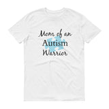 Mom of an Autism Warrior Awareness Puzzle Piece Unisex Shirt - Choose Color - Sunshine and Spoons Shop