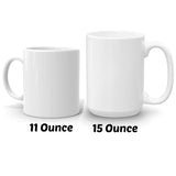 Autism Acceptance Awareness Puzzle Piece Coffee Tea Mug - Choose Size - Sunshine and Spoons Shop